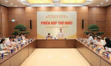  Phiên họp thứ nhất Tiểu ban Thông tin tuyên truyền, Hội đồng Bầu cử quốc gia