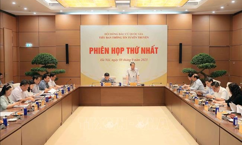  Phiên họp thứ nhất Tiểu ban Thông tin tuyên truyền, Hội đồng Bầu cử quốc gia