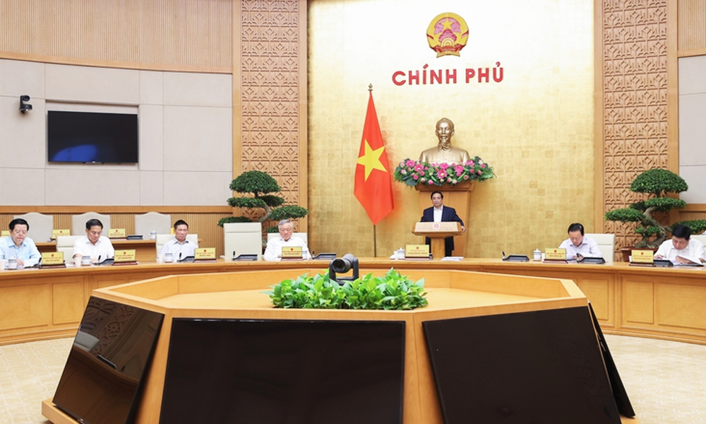  Thủ tướng Phạm Minh Chính chủ trì Phiên họp Chính phủ chuyên đề xây dựng pháp luật tháng 9/2025
