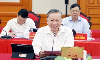 Bộ Chính trị làm việc với Ban Thường vụ Đảng ủy Quốc hội
