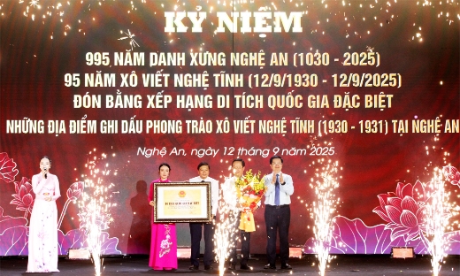 Kỷ niệm 995 năm danh xưng Nghệ An, 95 năm Xô Viết Nghệ Tĩnh