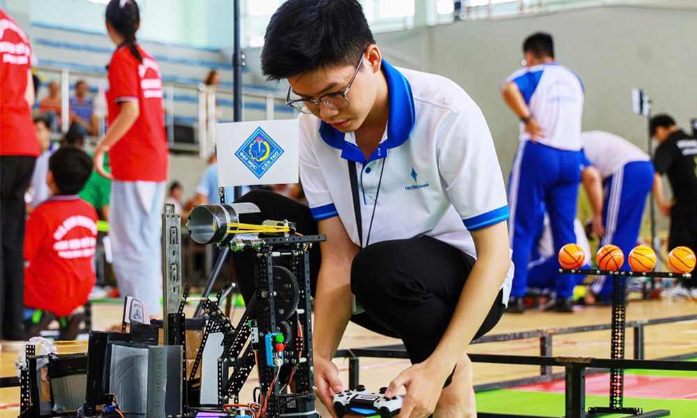  Chung kết Cuộc thi Sáng tạo Robot Đồng bằng sông Cửu Long