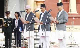 Thủ tướng lâm thời Nepal công bố thành phần nội các