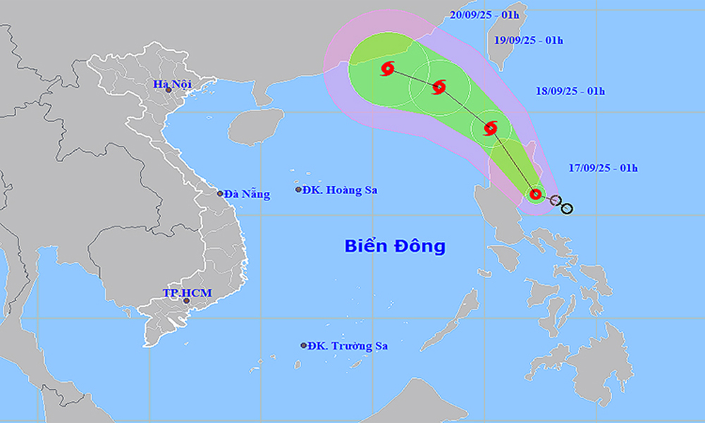  Áp thấp nhiệt đới có khả năng mạnh lên thành bão