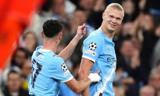 Haaland ghi 50 bàn Champions League nhanh nhất mọi thời đại