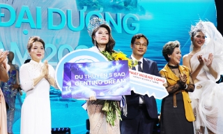 Nguyễn Thanh Thảo đăng quang Hoa hậu Đại dương Việt Nam 2025