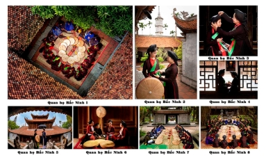  Bộ ảnh "Quan họ Kinh Bắc với chùa Bút Tháp" đoạt giải cuộc thi Hành trình di sản 