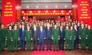 Tổng Bí thư Tô Lâm, Bí thư Quân ủy Trung ương dự, chỉ đạo Đại hội đại biểu Đảng bộ Quân đội lần thứ XII