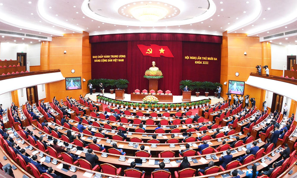  Thông cáo phiên bế mạc Hội nghị Trung ương 13 khóa XIII
