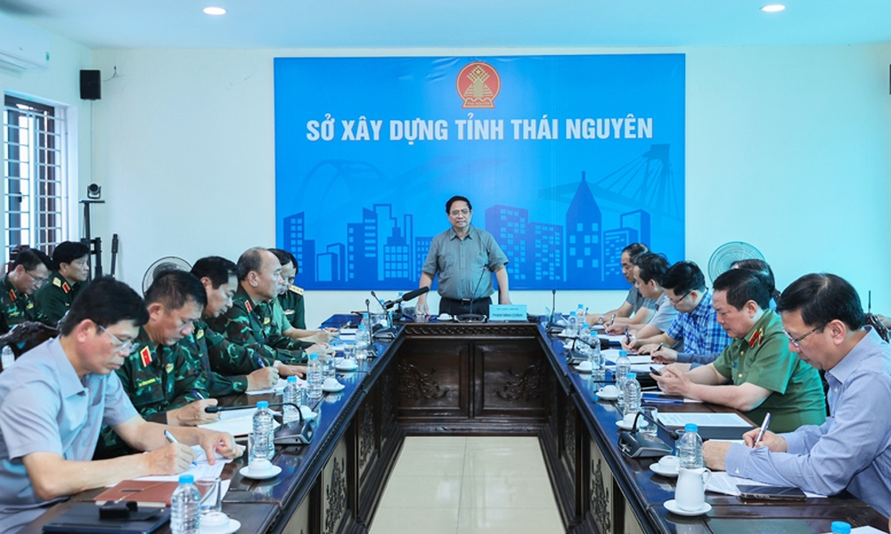 Thủ tướng chỉ đạo 9 nhiệm vụ cấp bách tại Thái Nguyên và xây dựng đường, đê kiên cố hai bên sông Cầu