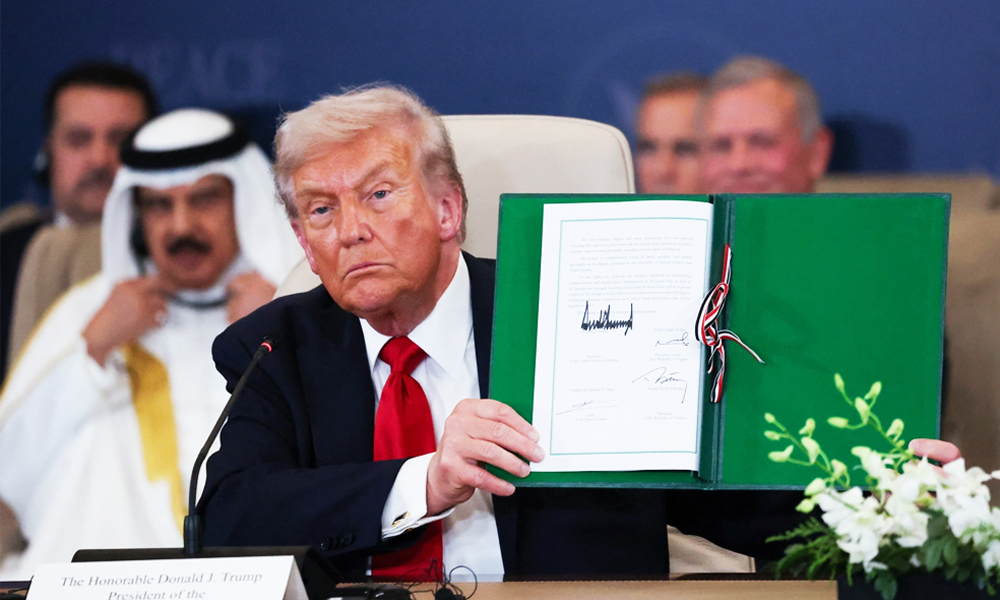  Tổng thống Mỹ ký thỏa thuận ngừng bắn Gaza tại hội nghị thượng đỉnh hòa bình ở Ai Cập