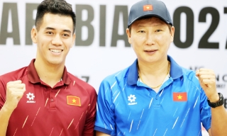 Lượt về vòng loại Asian Cup 2027: Huấn luyện viên Kim Sang-sik hy vọng Nguyễn Tiến Linh ghi nhiều bàn