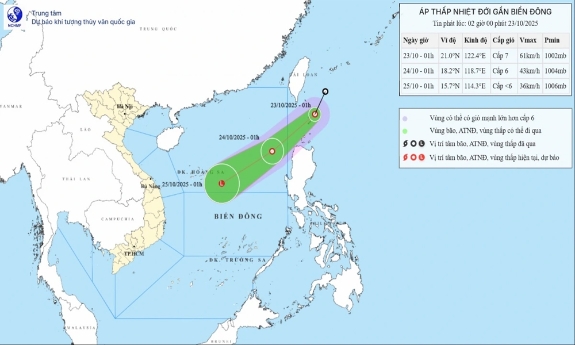 Sau bão Fengshen, Biển Đông sắp đón thêm áp thấp nhiệt đới
