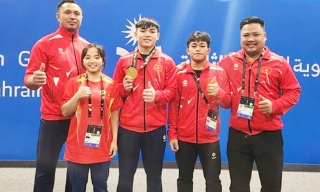 Đoàn thể thao Việt Nam tăng bậc trên bảng tổng sắp giải châu Á
