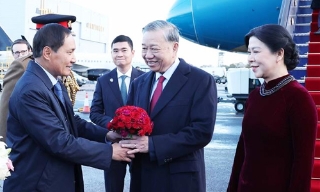 Tổng Bí thư Tô Lâm bắt đầu thăm chính thức Liên hiệp Vương quốc Anh và Bắc Ireland