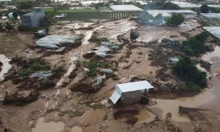Bờ bao hai hồ vỡ 85m đã gây lũ quét ở Lâm Đồng