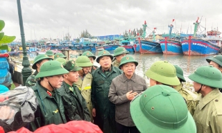 Chiều tối đến đêm nay, bão số 13 sẽ đổ bộ Quảng Ngãi và Gia Lai