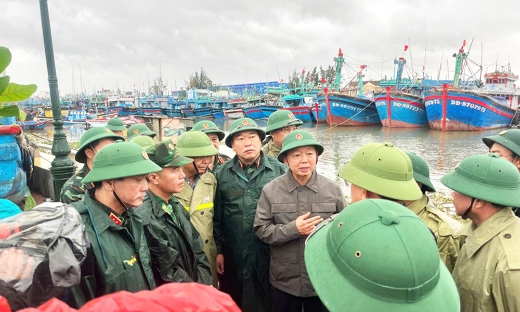 Chiều tối đến đêm nay, bão số 13 sẽ đổ bộ Quảng Ngãi và Gia Lai