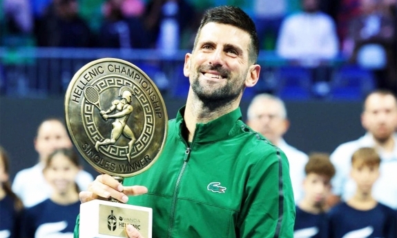 Novak Djokovic vô địch Athens Open, giành danh hiệu ATP thứ 101 trong sự nghiệp