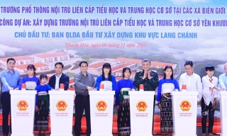 Thủ tướng Phạm Minh Chính: Từng ngôi trường mới ở biên giới sẽ là nơi ươm mầm tri thức, thắp sáng ước mơ cho học sinh