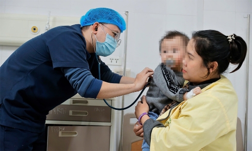 Số ca cúm A tăng nhanh, chủ yếu là trẻ em