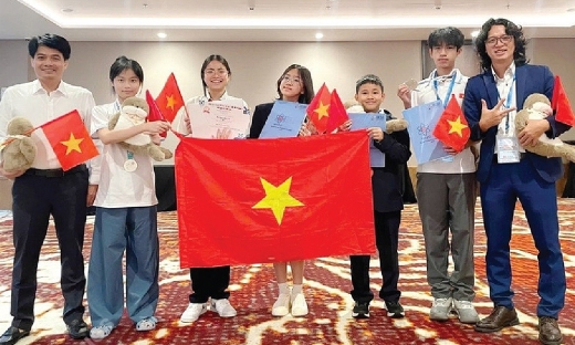 5 học sinh Việt Nam giành huy chương tại kỳ thi Olympic vật lý trẻ thế giới