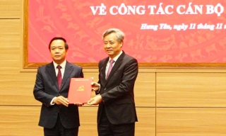 Chủ tịch UBND tỉnh Ninh Bình Phạm Quang Ngọc giữ chức Phó Bí thư Tỉnh ủy Hưng Yên