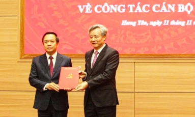  Chủ tịch UBND tỉnh Ninh Bình Phạm Quang Ngọc giữ chức Phó Bí thư Tỉnh ủy Hưng Yên