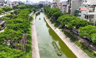 Hà Nội chi 870 tỷ đồng bổ cập nước sông Tô Lịch và giải quyết úng ngập