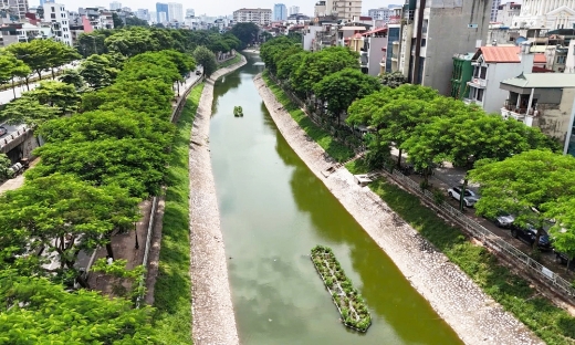 Hà Nội chi 870 tỷ đồng bổ cập nước sông Tô Lịch và giải quyết úng ngập