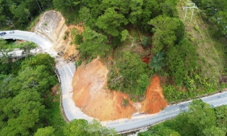 Xây dựng khẩn cấp công trình chống sạt lở trên đèo kết nối Đà Lạt - Thành phố Hồ Chí Minh 