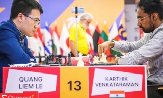 Lê Quang Liêm làm nên lịch sử ở World Cup cờ vua