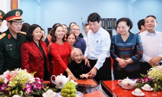 Chủ tịch nước Lương Cường dự Ngày hội Đại đoàn kết toàn dân tại Đà Nẵng