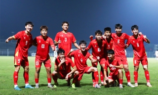 U17 Việt Nam vững vàng trên đỉnh bảng vòng loại U17 châu Á