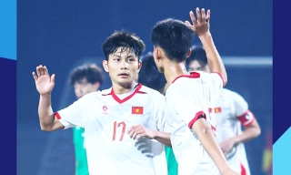 Thắng U17 Ma Cao (Trung Quốc) 4-0, U17 Việt Nam duy trì mạch trận toàn thắng