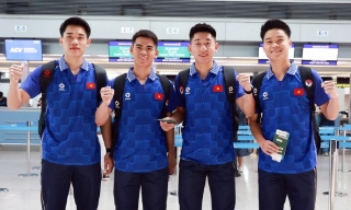 U22 Việt Nam lên đường dự SEA Games 33 với mục tiêu giành Huy chương Vàng