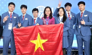 6 học sinh Việt Nam giành huy chương Olympic khoa học trẻ thế giới