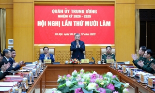 Tổng Bí thư Tô Lâm chủ trì Hội nghị Quân ủy Trung ương lần thứ mười lăm