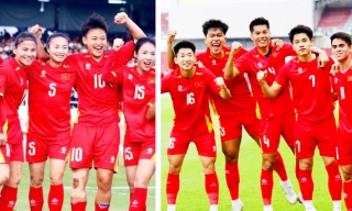 Thủ tướng Phạm Minh Chính chúc mừng hai đội tuyển bóng đá Việt Nam tại SEA Games 33