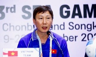 Huấn luyện viên Kim Sang-sik: U22 Việt Nam quyết tâm giành chiến thắng trong trận bán kết  