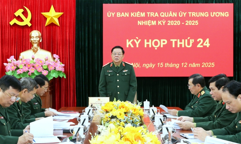  Thiếu tướng Đặng Văn Long được bầu làm Phó Chủ nhiệm Ủy ban Kiểm tra Quân ủy Trung ương