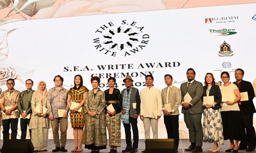 Hai nhà văn Việt Nam được nhận Giải thưởng văn học Đông Nam Á 