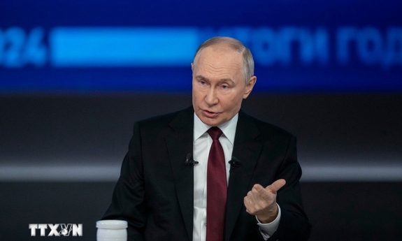 Tổng thống Nga tái khẳng định lập trường đàm phán về vấn đề Ukraine
