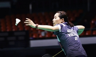 Nguyễn Thùy Linh dừng bước ở vòng 2 giải cầu lông India Open 2026