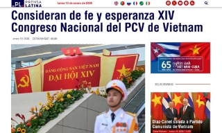 Prensa Latina khai trương chuyên mục về sự kiện trọng đại của Việt Nam
