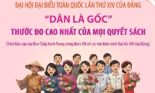 Đại hội Đảng XIV: "Dân là gốc": Thước đo cao nhất của mọi quyết sách