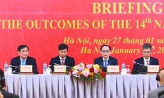 Thông tin về kết quả Đại hội XIV của Đảng tới các cơ quan đại diện nước ngoài tại Việt Nam