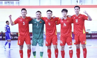 Tuyển futsal Việt Nam hạ Kuwait kịch tính ở giải châu Á