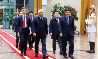 Chủ tịch Hội đồng châu Âu António Costa bắt đầu thăm chính thức Việt Nam