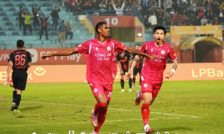 Công an Hà Nội soán ngôi đầu của Ninh Bình FC, khốc liệt cuộc đua tam mã